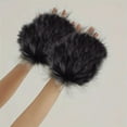 thumbnail image 5 of Zhourta Halloween Costume Gloves Cute Soft Bear Fox Long Claw Half Finger Gloves Cosplay Props Perfect for Party Events, 5 of 6