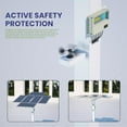 thumbnail image 3 of Dual Axis Solar Tracker Controller, Automatic Sun Tracking Controller, Solar Panel Solar Tracking System Control Kit with Sunlight Sensor, Wind Speed Sensor, 2 Limit Sensor, Remote Control, 3 of 11
