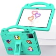 thumbnail image 3 of For T-Mobile REVVL Tab 5G Tablet 10.36 inch 2023,Cute Kids Kawaii Cover 3D Cartoon Handle & Stand Soft Silicone Shockproof Lightweight Rugged EVA Foam Case,Mintgreen, 3 of 8