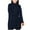 Navy, variant on Samickarr Plus Size Sweaters for Women Long Sleeve Turtleneck Side Split Tunic Pullovers Fall Trendy Solid Color Casual Tops