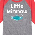thumbnail image 3 of Instant Message - Little Minnow - Toddler & Youth Raglan Graphic T-Shirt, 3 of 7