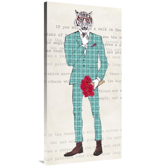Global Gallery's 'Loverboy' by Matt Spencer Stretched Canvas Wall Art
