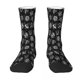 thumbnail image 2 of Calcetines con diseño de patrón de juego de dados D20 (blanco) Accesorios para calcetines de vestir flexibles para mujeres y hombres, 2 of 5