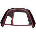 thumbnail image 4 of Aramox Gear  Panel Frame Fit For CX-3  2017-2019, Gear  Panel Cover Trim Carbon Fiber Style Replacement, 4 of 8
