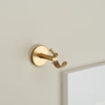 thumbnail image 2 of Better Homes & Gardens 1" Brass Adjustable Seamless Hidden Curtain Rod Bracket, Set of 2, 2 of 9