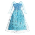 thumbnail image 4 of Disfraz de la reina de las nieves para niña, vestido de princesa de Frozen para fiesta de Carnaval y graduación, 2023, 4 of 4