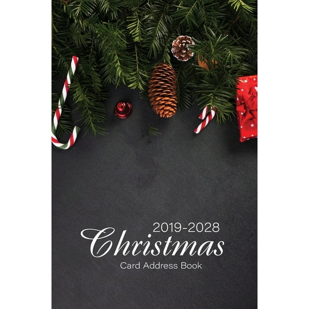 Christmas Card Address Book List for Ten Year 4 (Paperback)