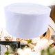 thumbnail image 5 of Gorro de cocina transpirable para servicio de alimentos Macarena blanco, 5 of 8