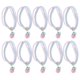 thumbnail image 3 of 10 Uds pulsera repelente de mosquitos aceite esencial pulsera antiinsectos impermeable para niños adultos, 3 of 14