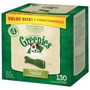 Greenies Dental Chews Value Tub, 36 oz, Teenie