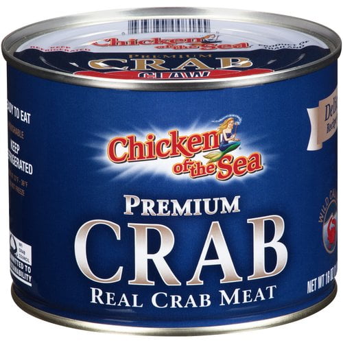 Chicken of the Sea Premium Crab Real Claw Crab Meat, 16 oz - Walmart