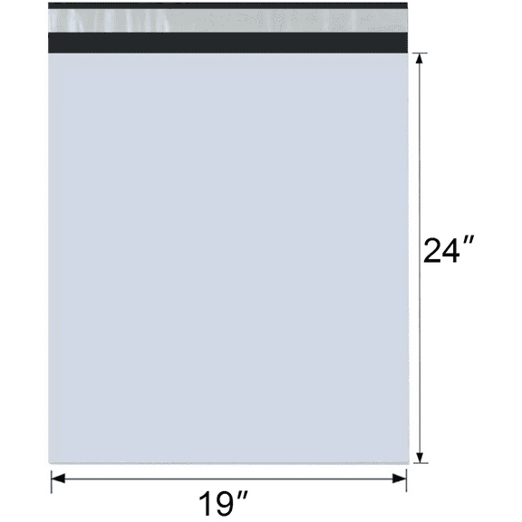 SKmax Poly Mailers Shipping Bags, 19x24 Inch, 100 Count