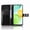 Black, variant on Wallet Case for Honor X6D 5G with Card Holder, PU Leather Flip Phone Case with Kickstand Magnetic Closure Wrist Strap Gold