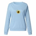 thumbnail image 2 of Gibobby Sudadera mujer Sudadera sin Botones Sudadera para Mujer(Azul claro,G), 2 of 4