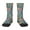 1 Black, variant on Foxes and Birds in Forest Pattern Children's Socks, Socks Gifts ,kids Crew Soft Cotton Socks , Moisture-Wicking, Durable, Ideal for Daily Wear & Sports