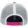 thumbnail image 2 of Licensed Yamaha Motosport Stripe Flat Bill Snapback Hat Pink, 2 of 2