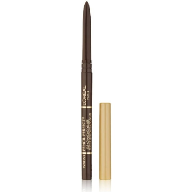 L'Oreal Paris Pencil Perfect SelfAdvancing Eyeliner, Espresso [130] .01 oz (Pack of 3