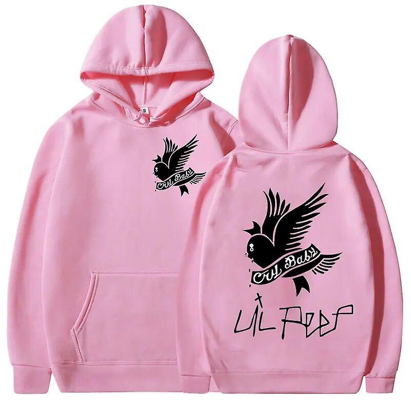 Rapper Lil Peep Print Graphic Hoodie Men Women Hip Hop Fashion