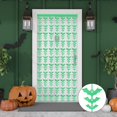 thumbnail image 3 of Cortinas de Halloween con diseño de murciélagos, cortinas para puerta con flecos de aluminio, cortina para puerta con decoración de murciélagos compatible con fiesta de Halloween, 3 of 5