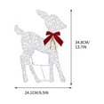 thumbnail image 2 of Outdoor Christmas Deer Ornaments - Lighted Garden Decorations For Holiday Seasonal Displays, 2 of 6