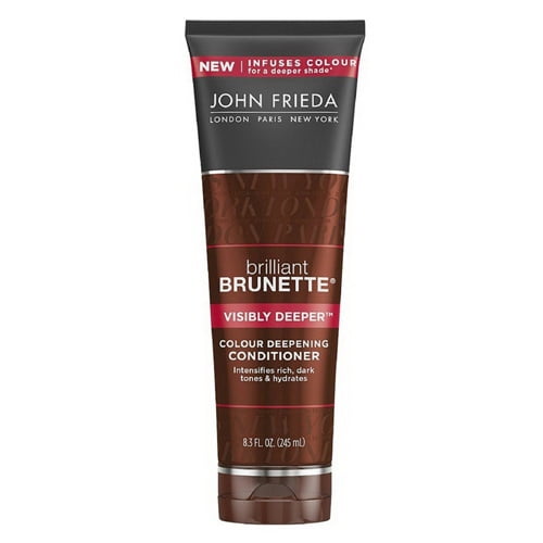 John Frieda Brilliant Visibly Deeper Colour Deepening Conditioner, 8.3 Oz