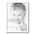 thumbnail image 2 of ArtToFrames 13" x 18" Contemporary White Picture Frame, 13x18 inch White Wood Poster Frame (WOM-4164), 2 of 8