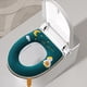 thumbnail image 4 of Zipper Model Toilet Seat Household Embroidery Sitting Washer Toilet Seat Cover Cute Washer Four Seasons Toilet Seat, 4 of 6