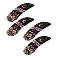 thumbnail image 7 of HELLHERO Dragonfly Flower Print Office Chair Armrest Covers Set of 2, Moon Washable Office Chair Armrest Slipcovers Covers Pads, Removable Gaming Chair Arm Cover, 7 of 7
