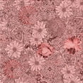 thumbnail image 1 of Ahgly Company Machine Washable Indoor Square Transitional Pastel Pink Area Rugs, 5' Square, 1 of 7