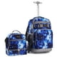 thumbnail image 1 of Mochila con ruedas Tilami Galaxy Blue de 19 pulgadas con bolsa de almuerzo, 1 of 9