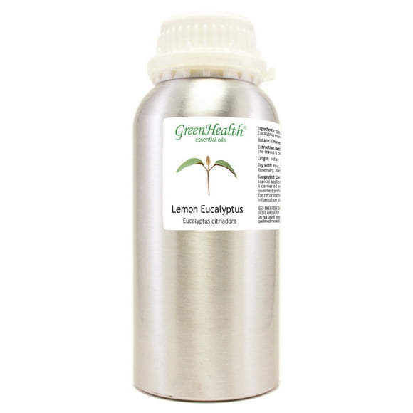 Huile Essentielle d'Eucalyptus Citronné - Bouteille en Aluminium de 16 fl oz avec Bouchon à Prise - Huile Essentielle 100 % Pure