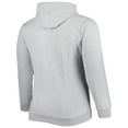 thumbnail image 3 of Men's Fanatics Heather Gray New York Knicks Big & Tall Wordmark Pullover Hoodie, 3 of 3
