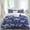 Navy Blue, variant on Blue Camels Set of 4 Bedding Quilt Covers, Modern Watercolor Cute Funny Animals 4-Piece Bed Sheet Set with Extra Soft Bed Sheets Quilt Cover Pillowcase, Queen