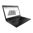 thumbnail image 3 of Lenovo ThinkPad P72 20MB - Intel Xeon - E-2176M / up to 4.4 GHz - vPro - Win 10 Pro for Workstations 64-bit - Quadro P4200 - 32 GB RAM - 1 TB SSD TCG Opal Encryption 2, NVMe - 17.3" IPS 1920 x 1080 (Full HD) - Gigabit Ethernet - Wi-Fi 5 - black - kbd: US, 3 of 16