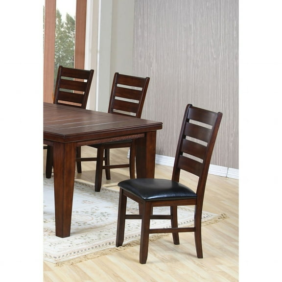 Country Side Chairs In Cherry 2 Piece Side Chairs Dining Room Chairs