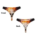 thumbnail image 3 of Fotbe Satanic Skull Tanga Sin Costuras para Mujer con Estampado – Panties Invisibles, Transpirables y Cómodos para Uso Diario-3X-Large, 3 of 6