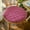 Pink #3, variant on Round Plush Cushion for Chair & Floor | 35x35cm Ergonomic Seat Pad for Office, Gaming & Car | Flock Material for Back Pain Relief | 1-Piece Style Stool Cushion