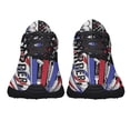 thumbnail image 5 of Barber Hair StliStBarber Salon American flag Shoes Sneakers Black Size 4.5, 5 of 7