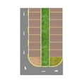 thumbnail image 3 of HILABEE 1/64 Parking Lot Sticker Accessory Collection 1:64 Diecast Car Model Display 25x40cm, 3 of 9