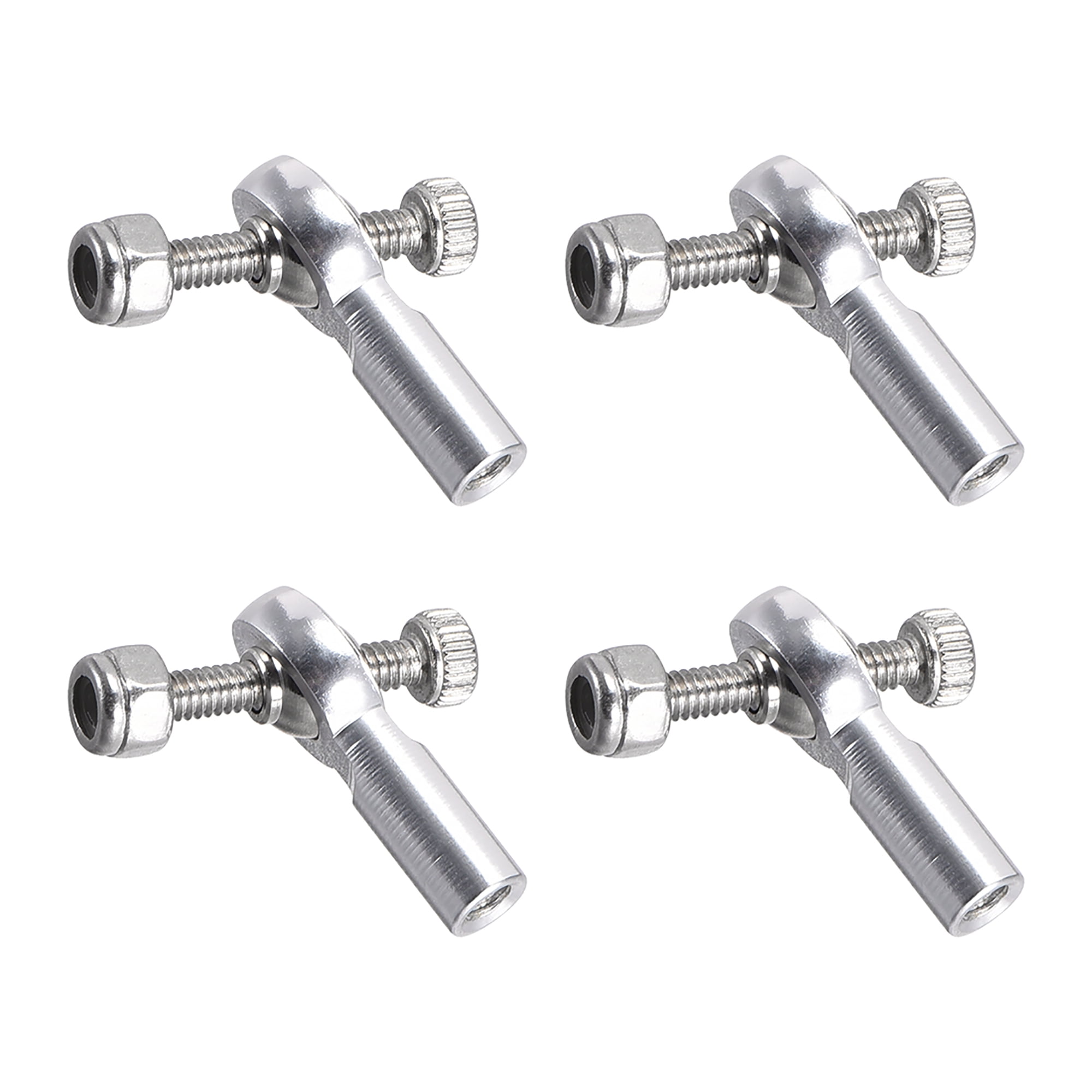 4PCS M2/2mm 15mm Linkage Rod End Tie Rod End Ball Head Joint Adapter