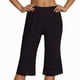 thumbnail image 1 of WILLBEST Pantalones Capri Casuales para Mujer, de Verano, a La Moda, con Cintura Elástica, para Playa y Resort, Cómodos y elegantes. Chica, 1 of 4
