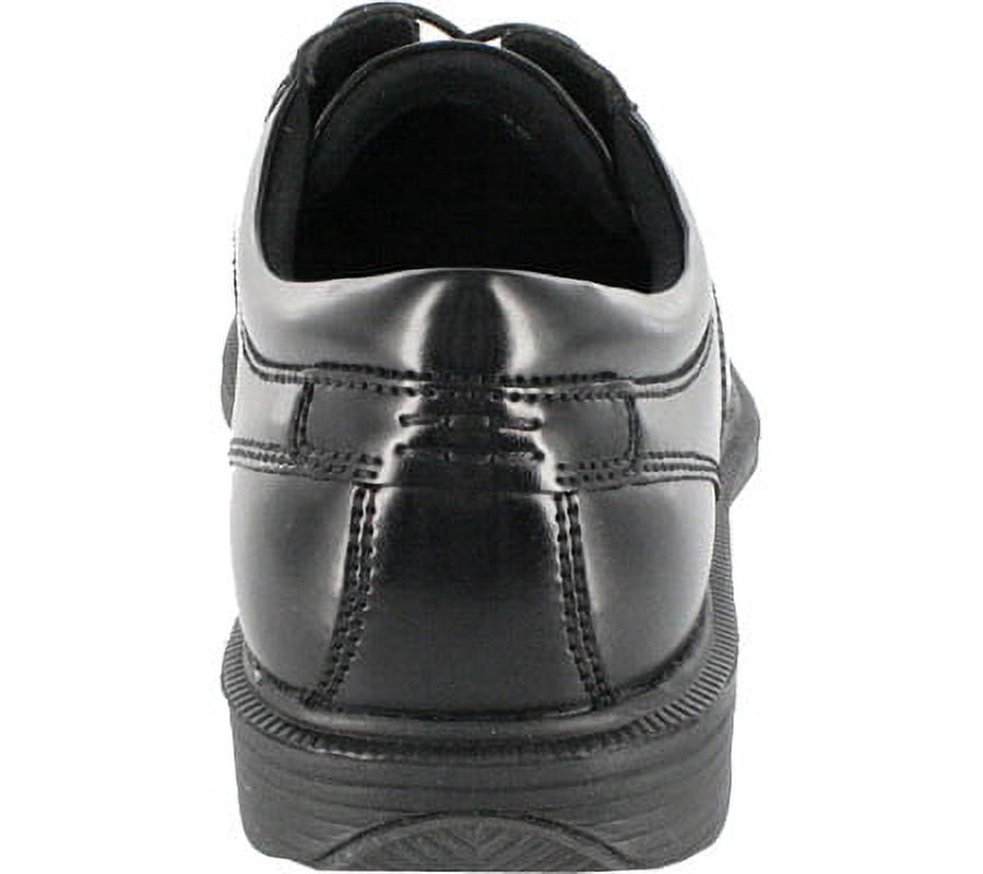 nunn bush men's baker st dress casual oxford shoes Amazon.com | Nunn Bush Men's Baker Street Plain Toe Oxford Lace Up with  KORE Slip Resistant Comfort Technology, Black, 7.5