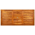 thumbnail image 3 of vidaXL Garden Dining Table (47.2"-66.9")x31.5"x29.5" Solid Acacia Wood, 3 of 9