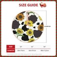 thumbnail image 2 of Haiem Sunflowers Country Pattern Christmas Tree Skirt Merry Christmas Party Christmas Tree Decoration,New Year Decorations-36", 2 of 6