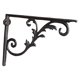 thumbnail image 5 of Soporte para Estante Ménsula Rústica de Pared para Estantería Y Refuerzo de Ángulo Fabricado en Hierro para Larga Durabilidad Adecuado para, 5 of 9