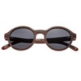 thumbnail image 5 of Earth Wood Sunglasses 085G Maho Wood Frame Sunglasses, Silver-walnut, 5 of 6