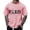 Pink, variant on Black T Shirts for Men Cotton Short/long Sleeve Big & Tall Summer Beach Tops Comfy Solid Color Round Neck Summer Beach Basic Tee