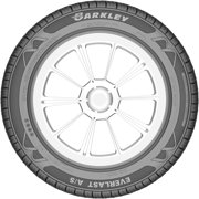 Barkley Everlast AS 215/60R16 95H Standard Load Performance All-Season One Tire
