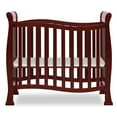 thumbnail image 2 of Dream On Me Piper 4-in-1 Convertible Mini Crib, Cherry, 2 of 11