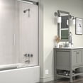 thumbnail image 2 of Belanger Showerhead and Bathtub Faucet with Knob Handles, Polished Chrome, 2 of 8